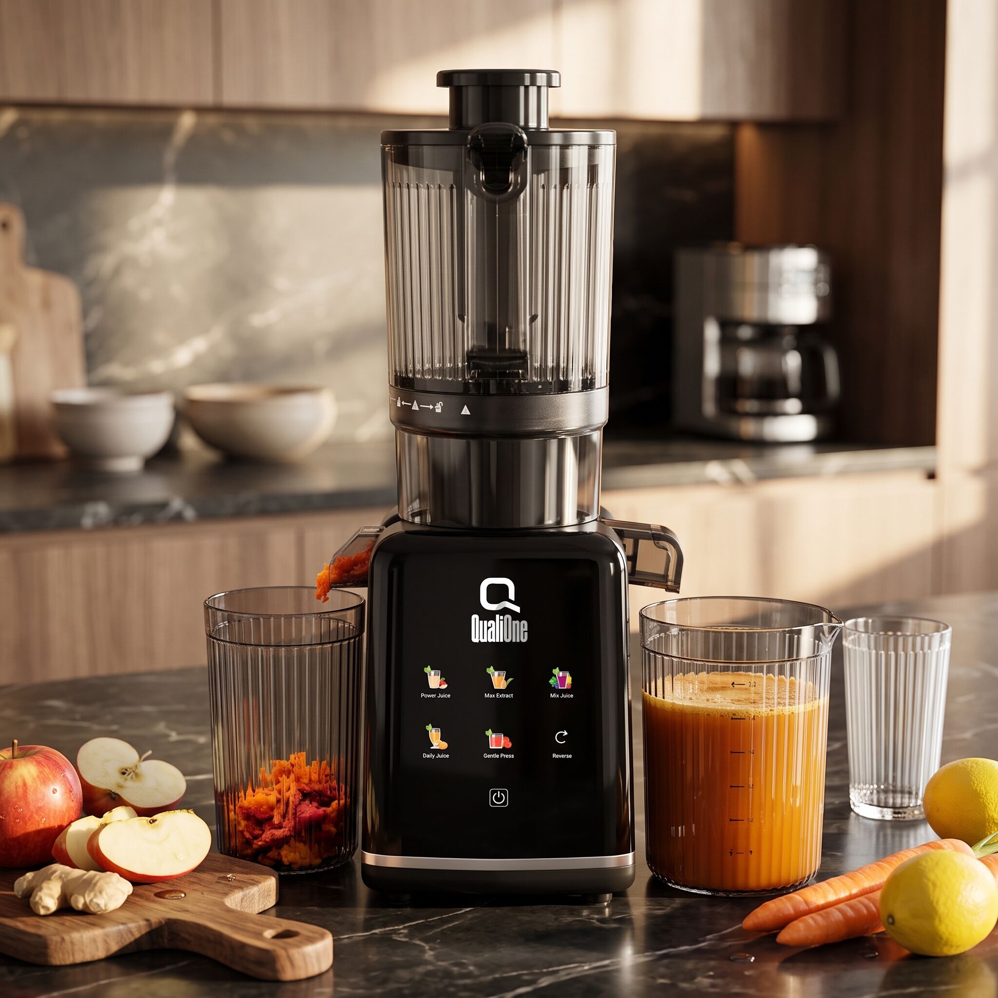 آبمیوه‌گیری پرس سرد QualiOne QJ1